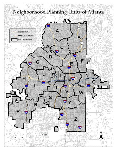 City of Atlanta Boundaries by Neighborhood(s) .